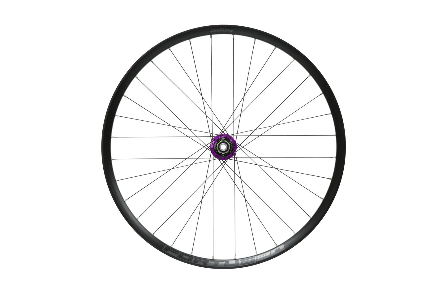 Hope Pro 5 Non-Boost Rear Wheel | Fortus 30 | 6-Bolt-27.5-Purple-HG Aluminium-BRINK