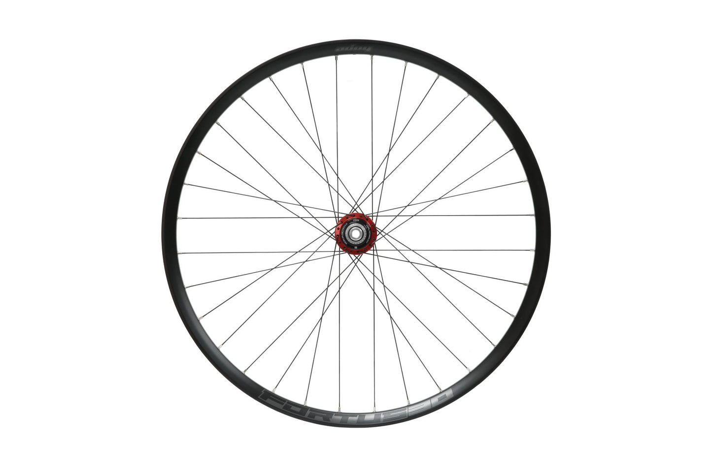 Hope Pro 5 Non-Boost Rear Wheel | Fortus 30 | 6-Bolt-27.5-Red-Micro Spline-BRINK