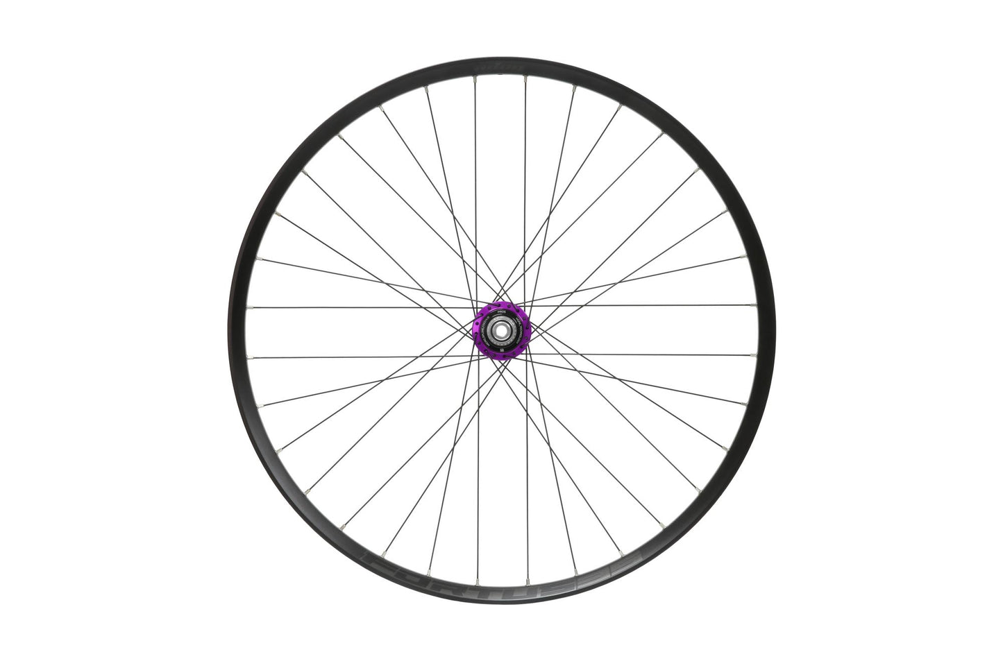 Hope Pro 5 Non-Boost Rear Wheel | Fortus 35 | 6-Bolt-27.5-Purple-Micro Spline-BRINK