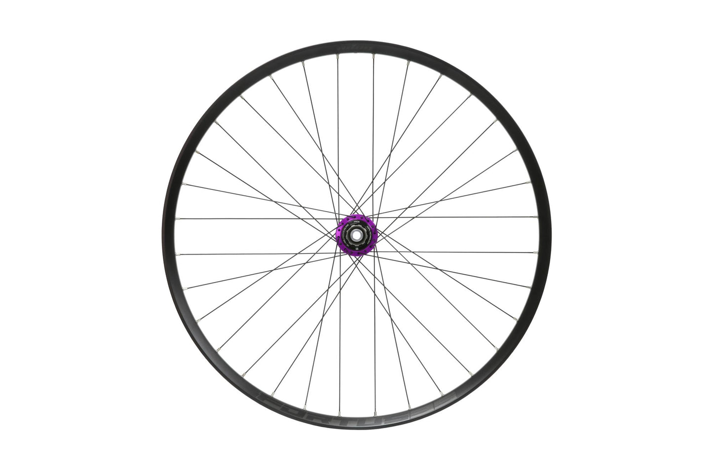 Hope Pro 5 Non-Boost Rear Wheel | Fortus 35 | Centre Lock-27.5-Purple-HG Steel-BRINK
