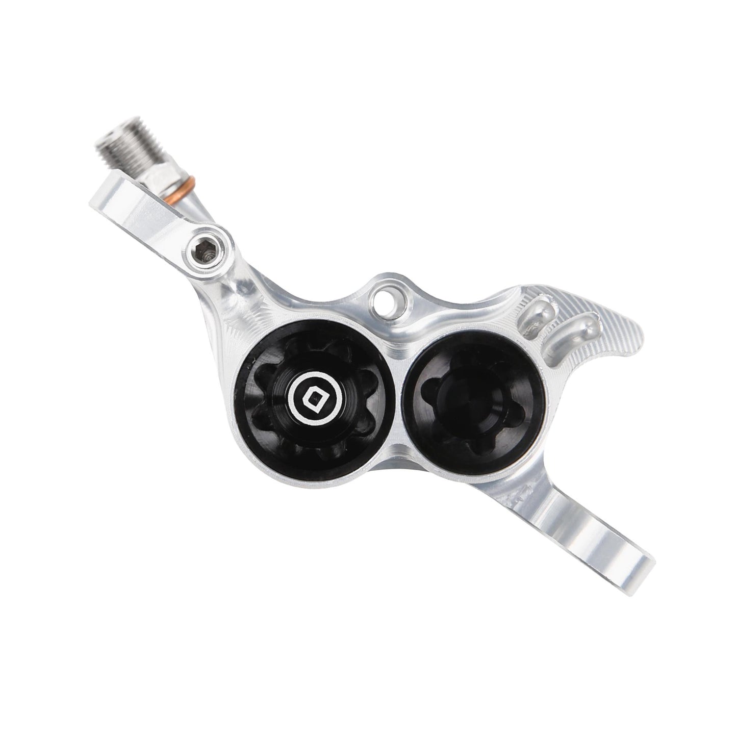 Hope RX4+ Caliper Complete-PM-Silver-DOT Fluid-BRINK