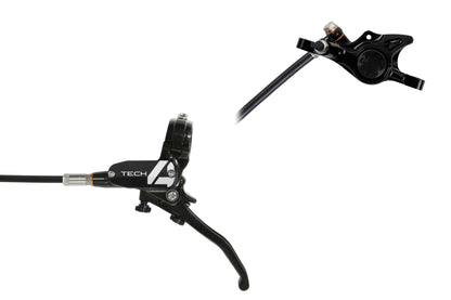 Hope Tech 4 X2 Disc Brake-Left-Black / Black-Standard-BRINK