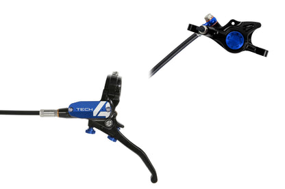 Hope Tech 4 X2 Disc Brake-Left-Black / Blue-Standard-BRINK