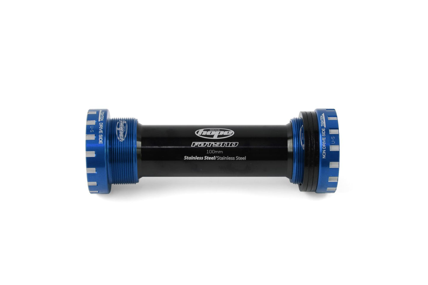 Hope Threaded Bottom Bracket-100mm FatBike-24mm-Blue-BRINK