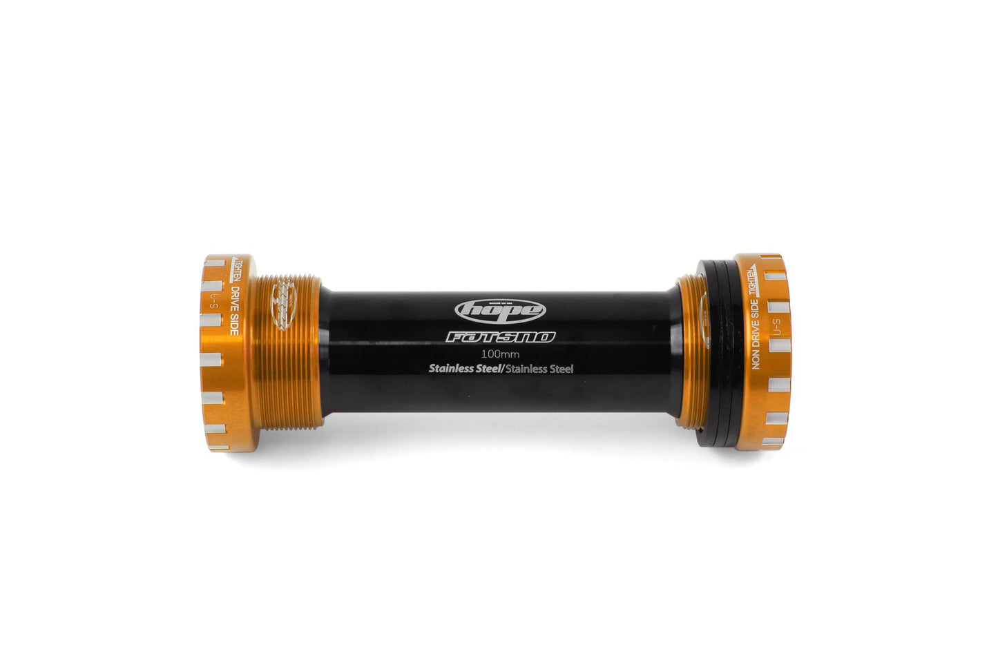 Hope Threaded Bottom Bracket-100mm FatBike-24mm-Orange-BRINK