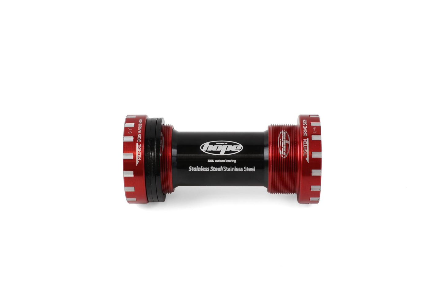 Hope Threaded Bottom Bracket-68/73mm MTB-24mm-Red-BRINK