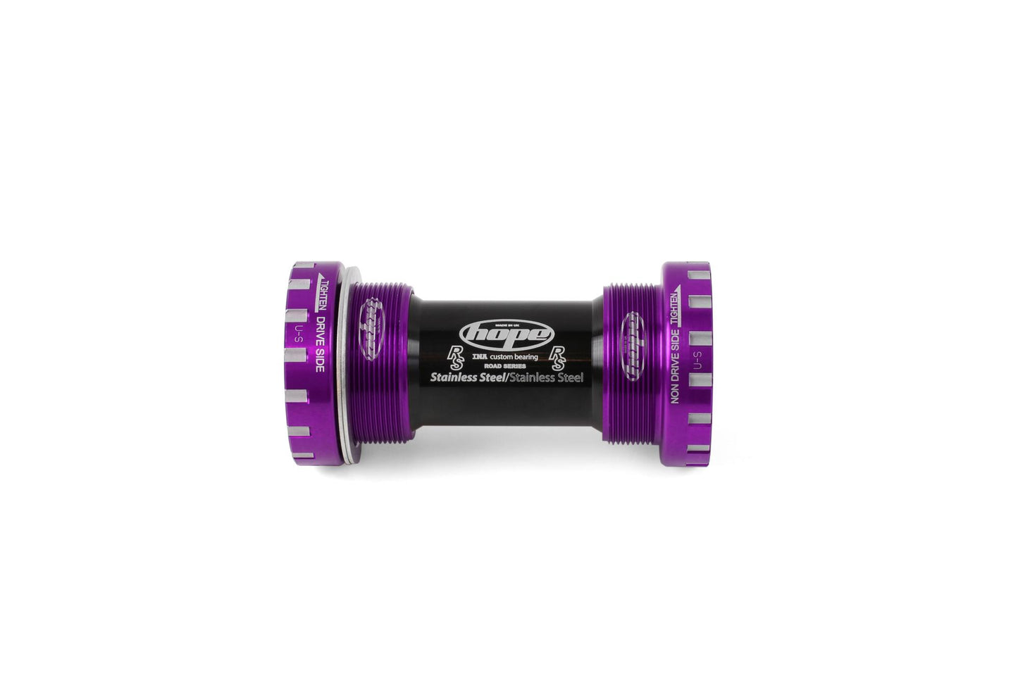 Hope Threaded Bottom Bracket-68mm Road-24mm-Purple-BRINK