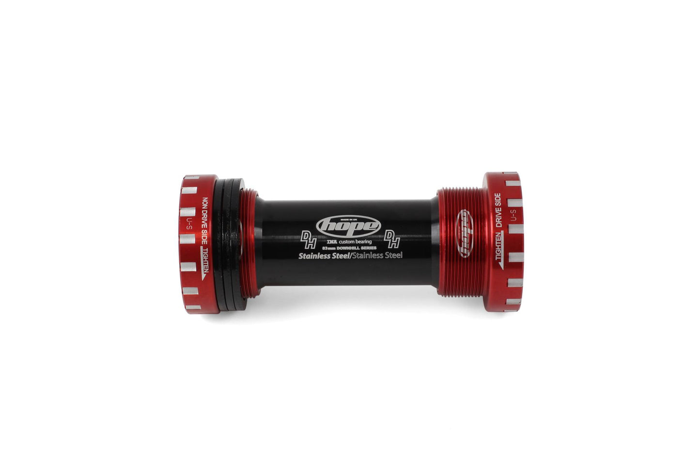 Hope Threaded Bottom Bracket-83mm DH-24mm-Red-BRINK