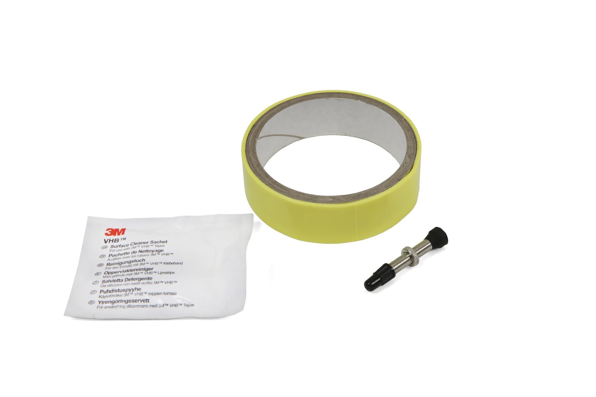 Hope Tubeless Kits-24mm Tape-Yellow-35mm Valve-BRINK