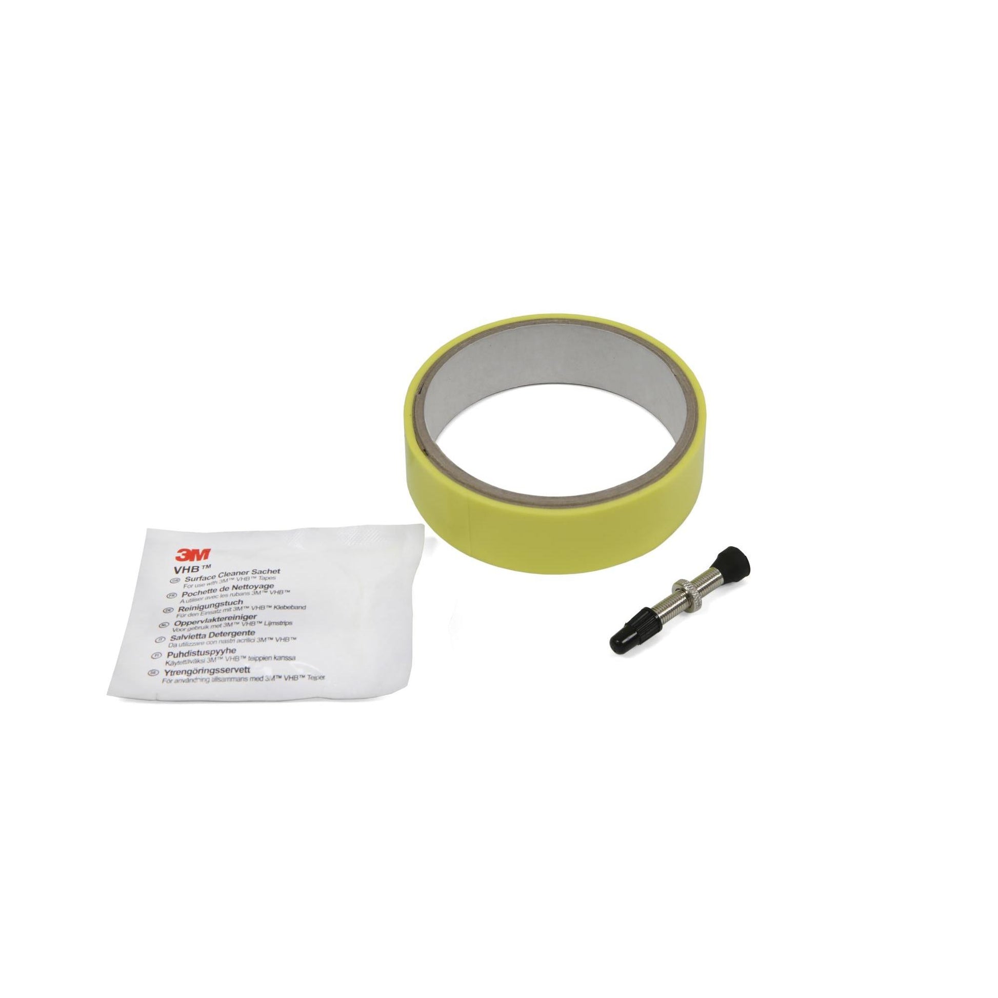 Hope Tubeless Kits-32mm Tape-Yellow-35mm Valve-BRINK