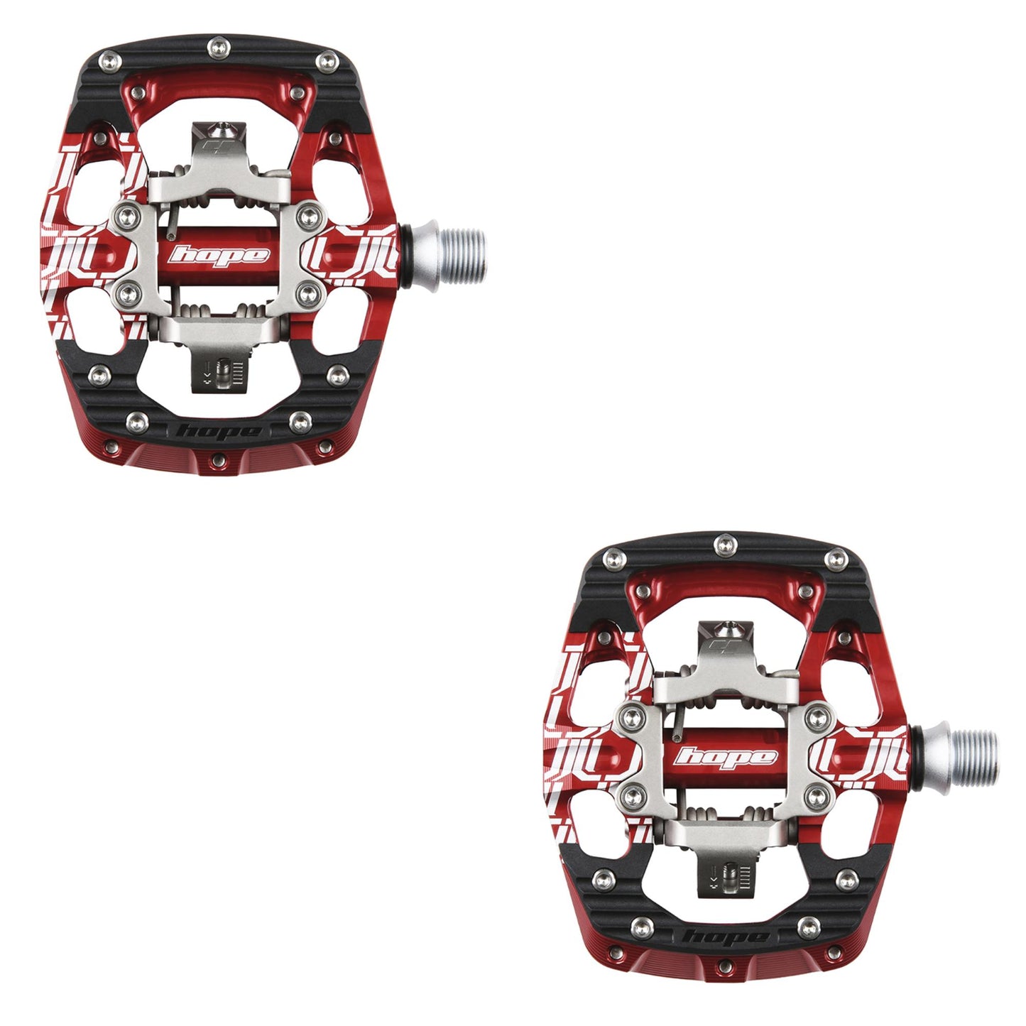 Hope Union GC Pedals-Red-BRINK