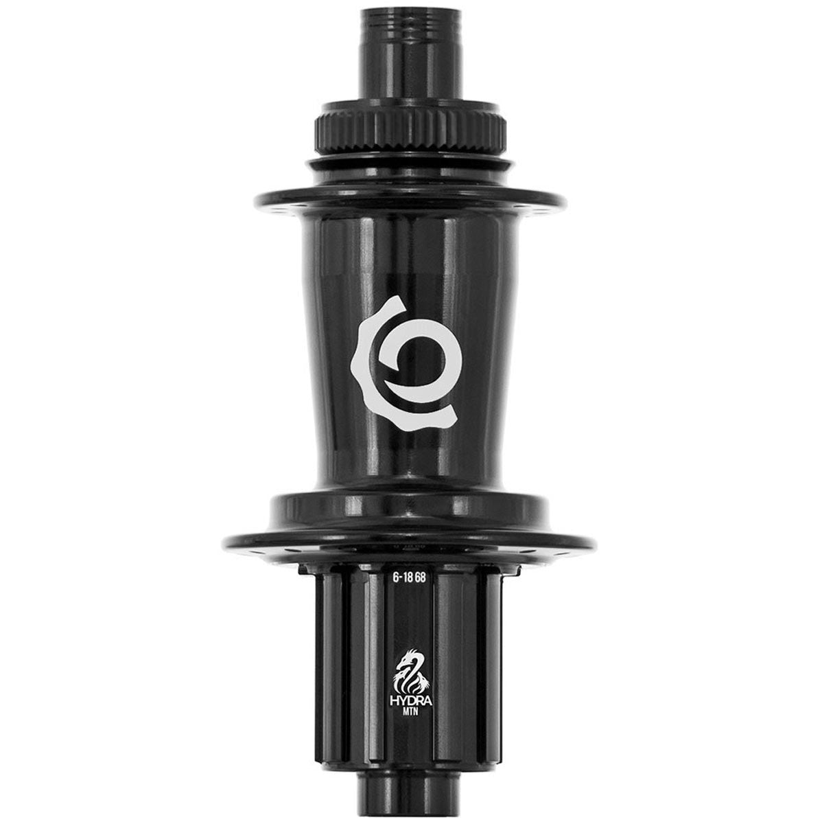 Industry Nine Hydra Boost Rear Hub | Classic | Centre Lock-28h-Black-Micro Spline-BRINK