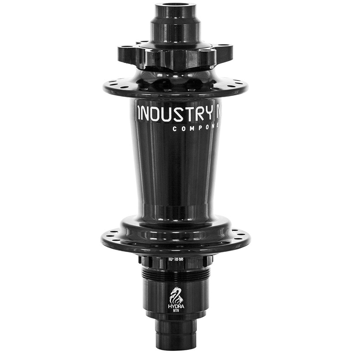 Industry Nine Hydra Non-Boost Rear Hub | Classic | 6-Bolt-28h-Black-HG-BRINK