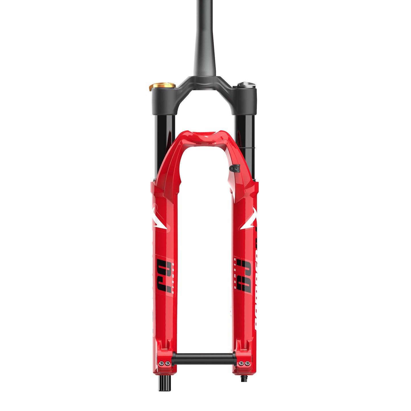 Marzocchi Bomber DJ GRIP 26 Fork 2023-100mm-Red-110 x 20mm Non-Boost / 37mm-BRINK