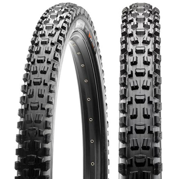 Maxxis Assegai Downhill Tyre-27.5 x 2.50WT-DH Dual Ply TR-3C Maxx Grip-BRINK