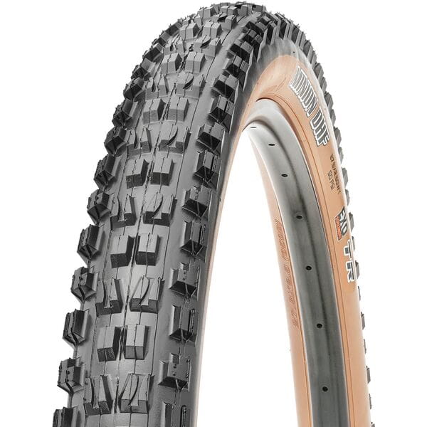 Maxxis Minion DHF Tyre-27.5 x 2.50WT-EXO TR-Dual Compound Skinwall-BRINK