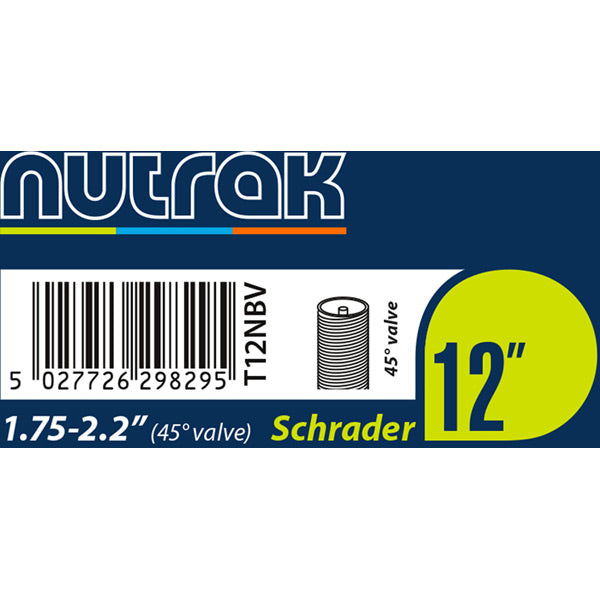 Nutrak 12 Inch Tube-1.75 - 2.125-45 degree Schrader-BRINK