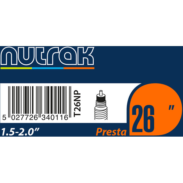 Nutrak 26 Inch Tube-1.5 - 2.0-Presta-BRINK