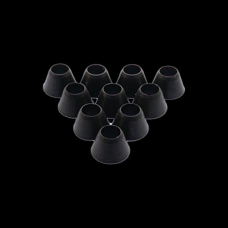 Orange Seal Round Grommets-Single Black-BRINK