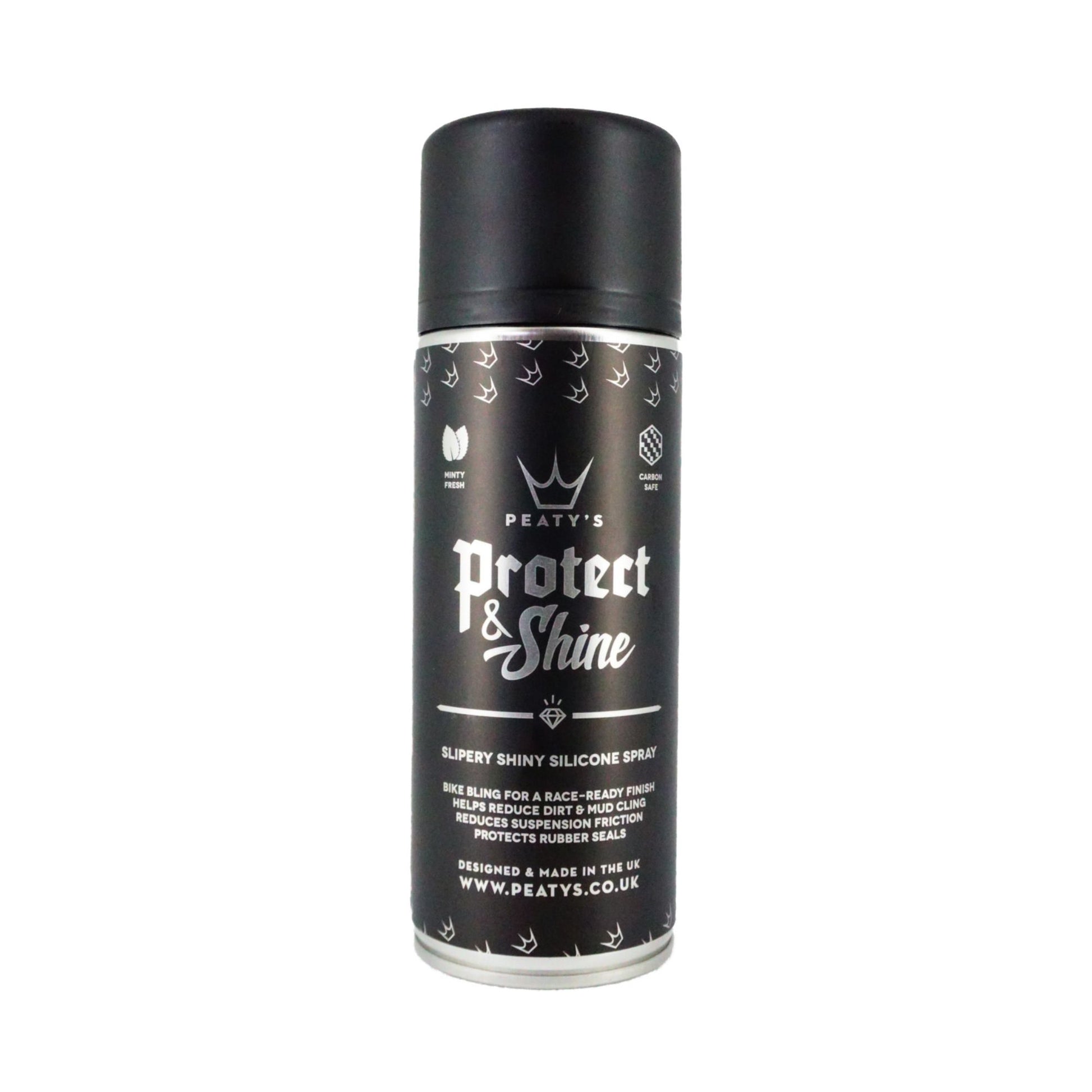 Peatys Protect & Shine Silicone Spray-400ml Aerosol-BRINK