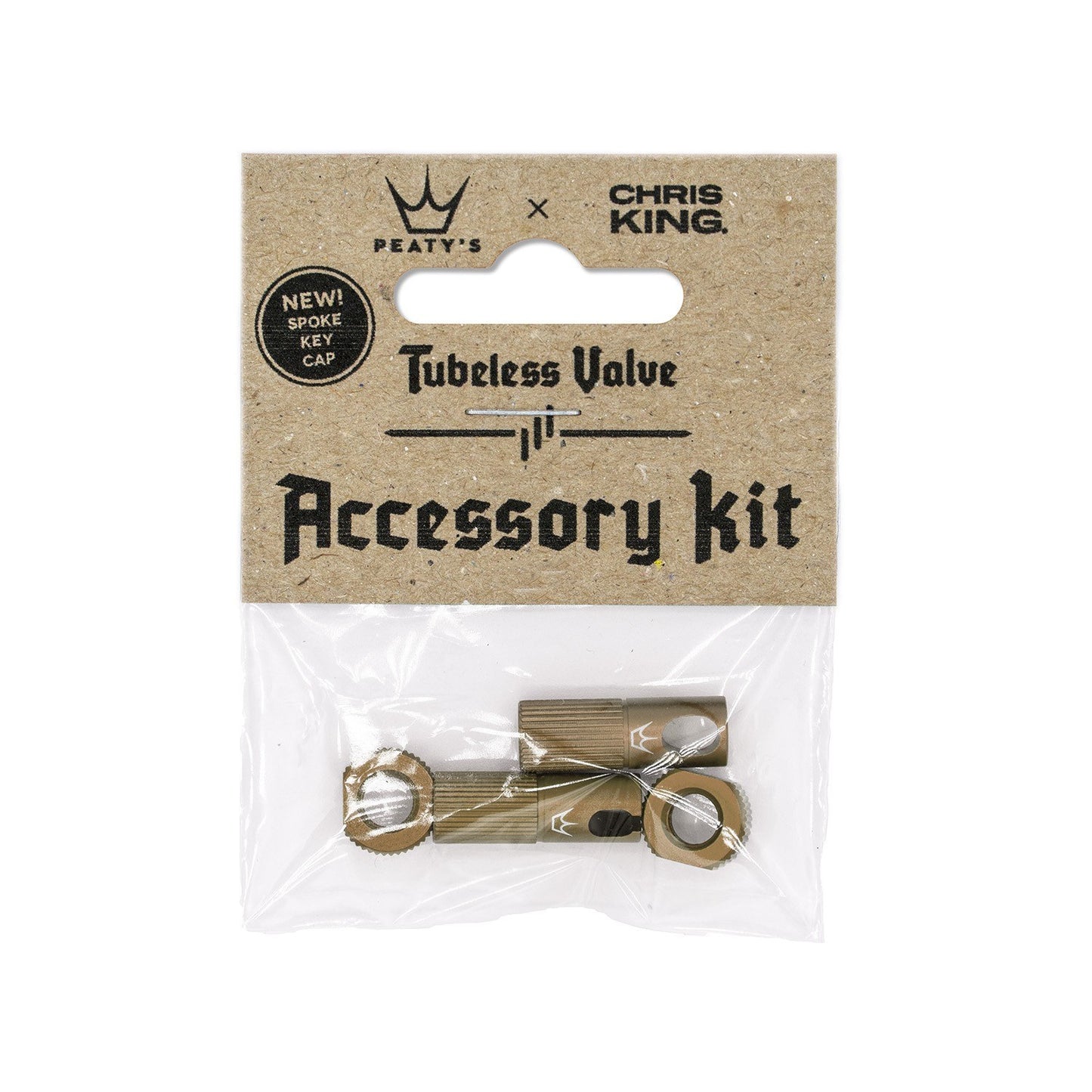 Peatys Tubeless Valves Accessory Kit-Bourbon-BRINK