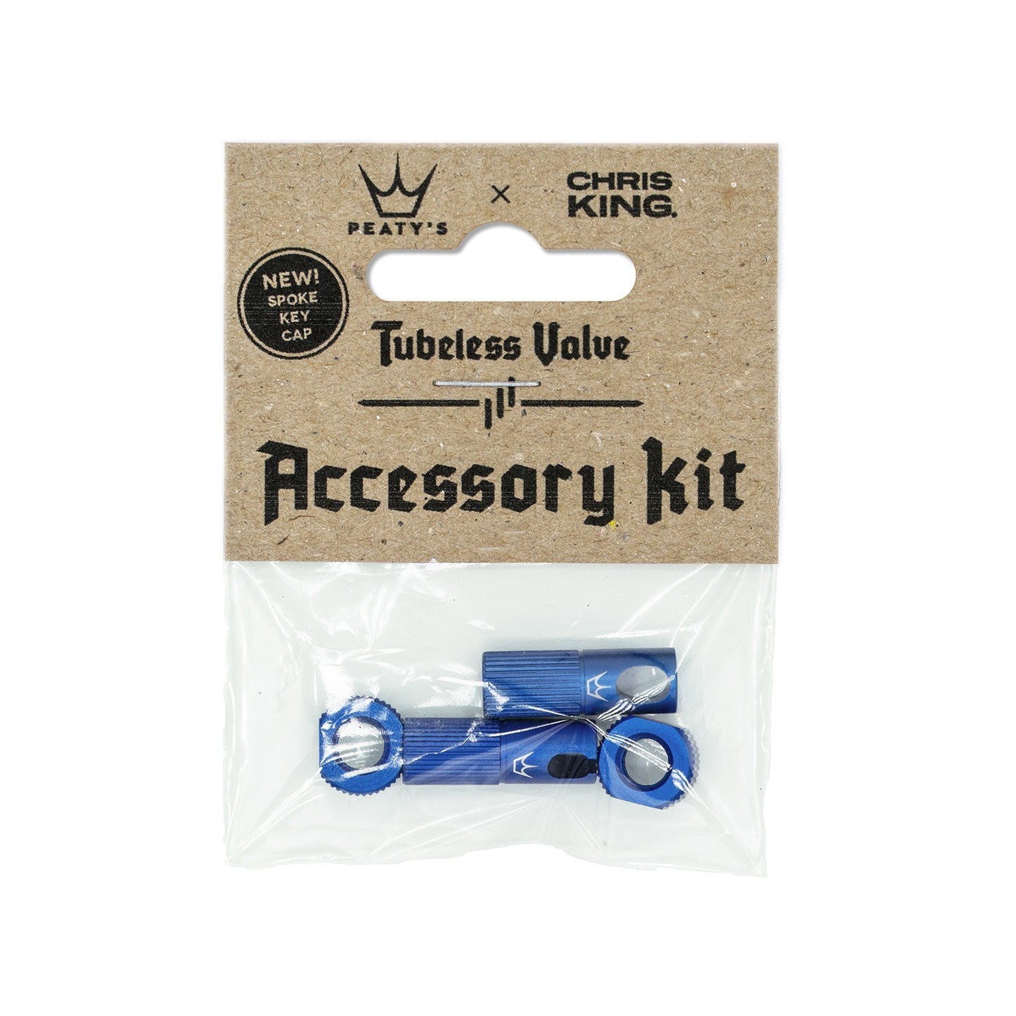 Peatys Tubeless Valves Accessory Kit-Navy-BRINK