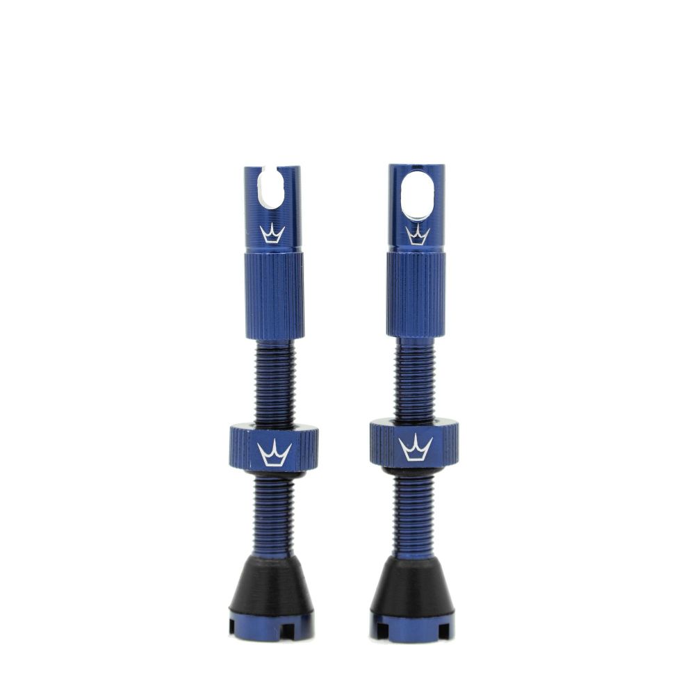 Peatys Tubeless Valves MK2-42mm-Navy-BRINK