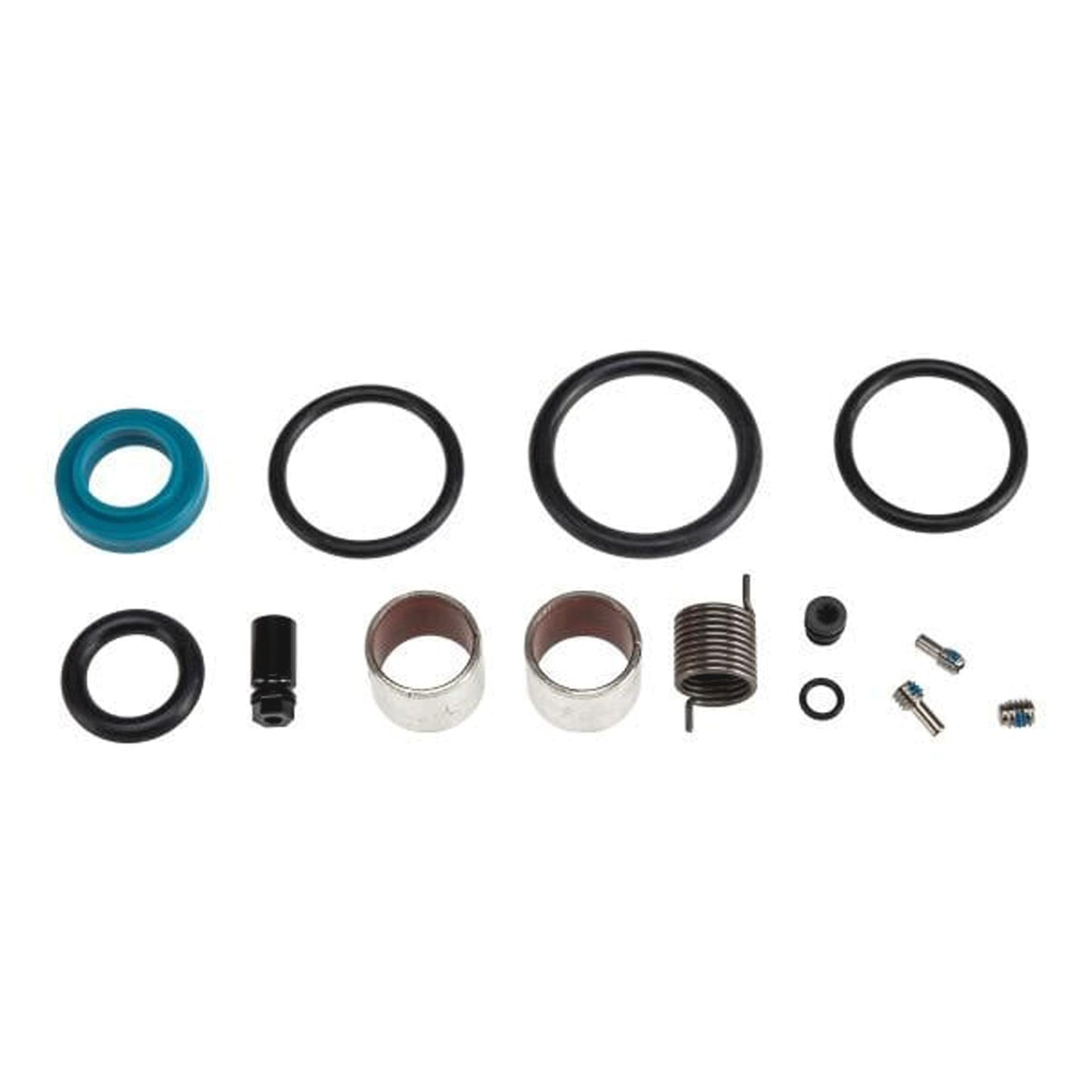 RockShox 200 Hour / 1 Year Fork Service Kit-Includes Sealhead Seals- Piston Seal- Glide Rings- Ifp Seals- Remote Spares- Grease - Super Deluxe Coil Remote 2018+-BRINK