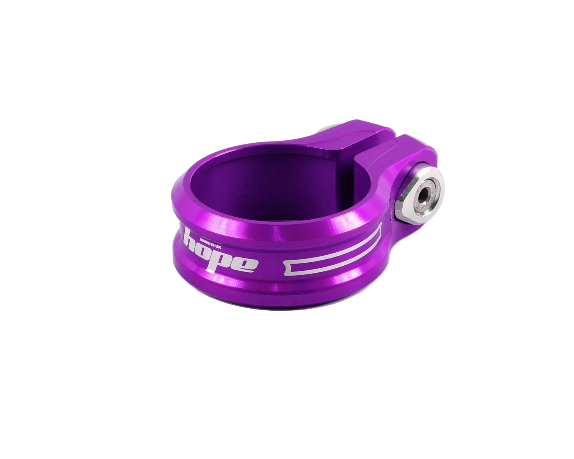 Hope Seat Clamp - Bolt-Seat Clamps-28.6-Purple-BRINK