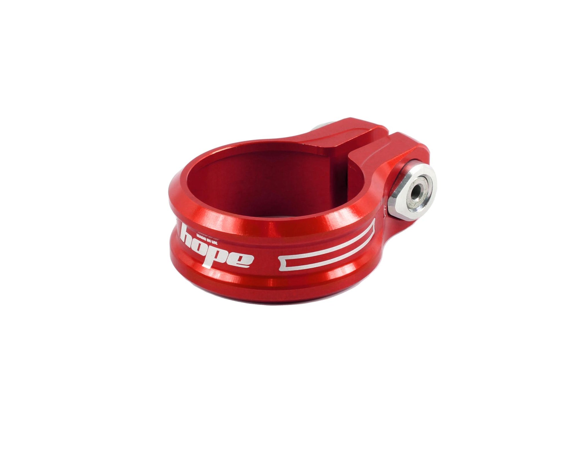 Hope Seat Clamp - Bolt-Seat Clamps-28.6-Red-BRINK