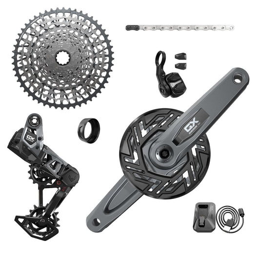 SRAM GX Eagle E-Bike Transmission AXS Groupset-104 BCD / Shimano-36t / 10-52t-Dark Polar-BRINK