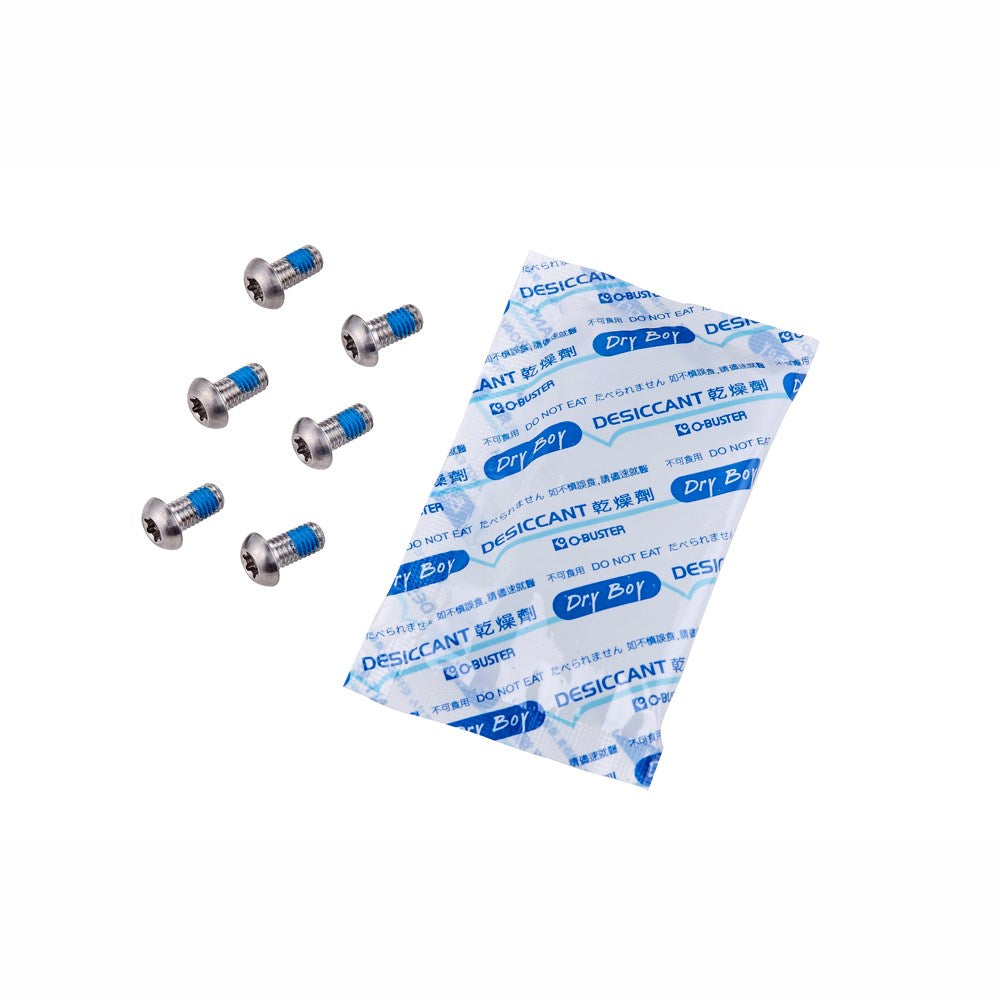 SRAM Steel Rotor Bolts-6 Pack-SIlver-BRINK