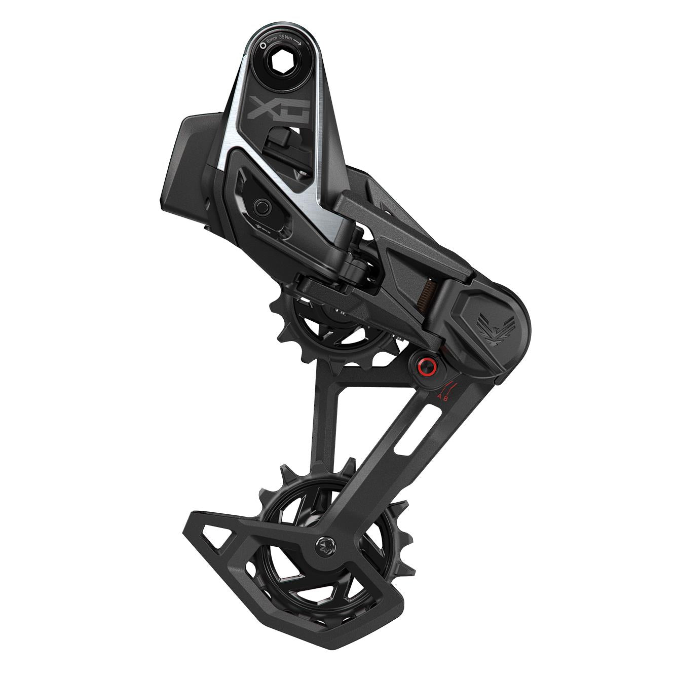 SRAM X0 T-Type Eagle AXS Rear Mech-12 Speed T-Type-Dark Polar-Direct Mount-BRINK