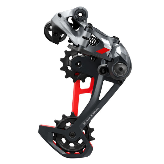 SRAM X01 Eagle Rear Mech-12 Speed-Red-BRINK