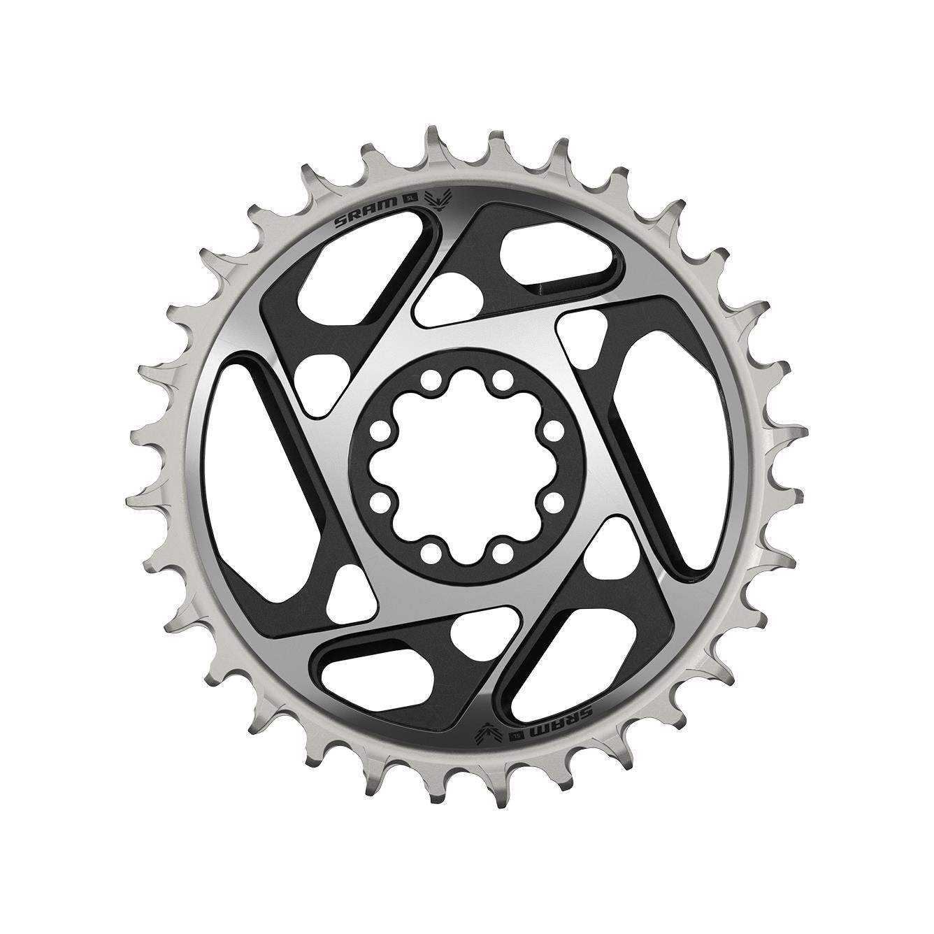 SRAM XXSL D1 T-Type Chainring-32t-Black-3mm-BRINK