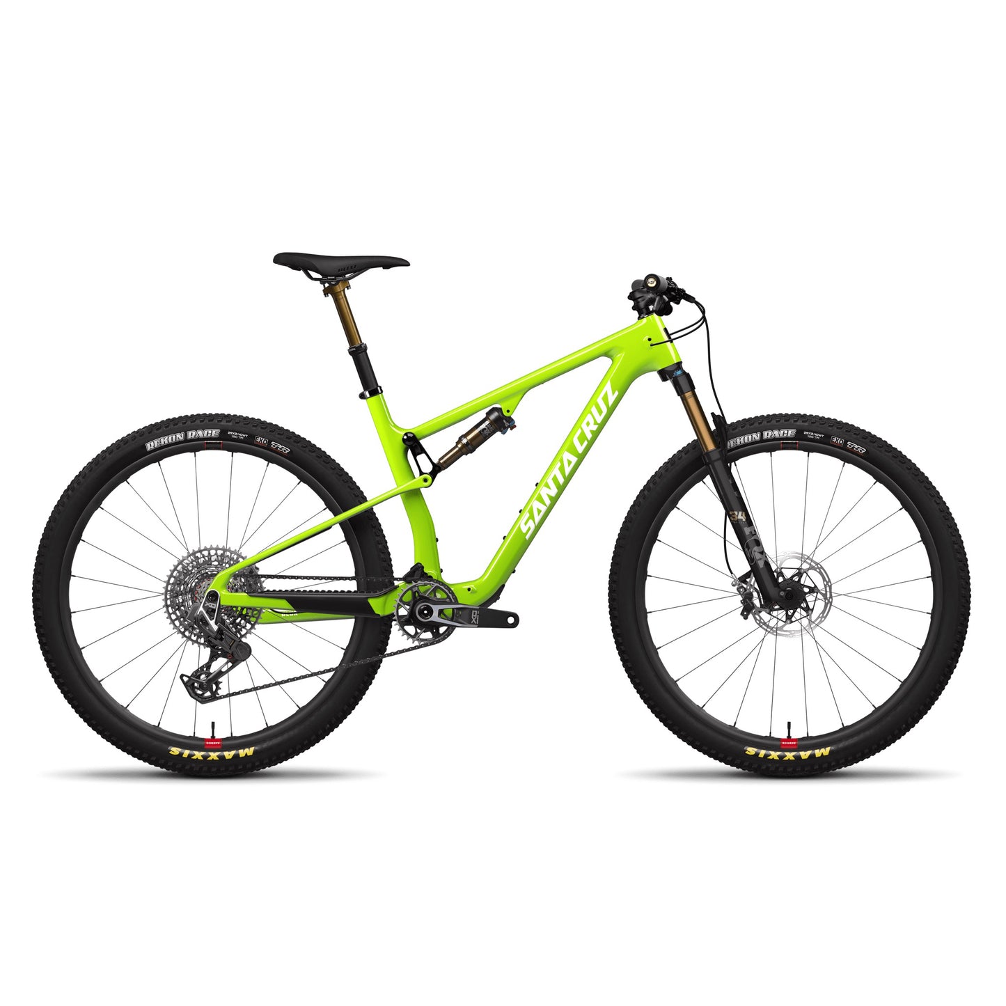 Santa Cruz Blur 4 CC 2024-S-Gloss Spring Green-X0 AXS TR RSV-BRINK