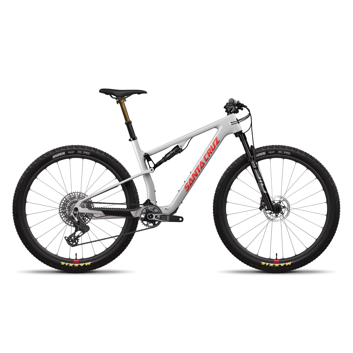 Santa Cruz Blur 4 CC 2024-S-Silver-X0 AXS RSV-BRINK