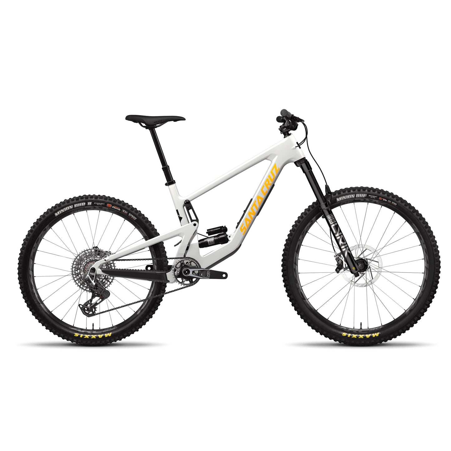 Santa Cruz Bronson 4.1 CC 2024-XS-Gloss Chalk White-X0 AXS-BRINK