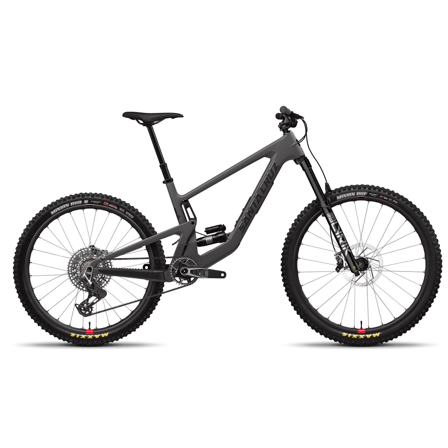 Santa Cruz Bronson 4.1 CC 2024-XS-Matt Dark Matter-X0 AXS RSV-BRINK