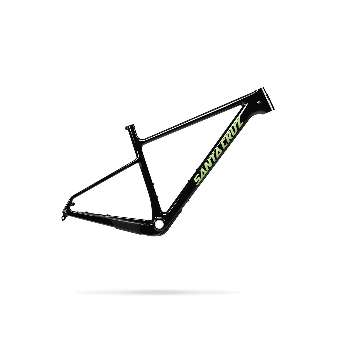 Santa Cruz Highball 3.1 CC Frame 2024-S-Gloss Black and Green-BRINK