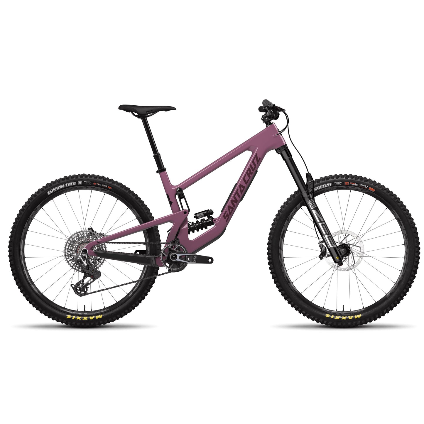 Santa Cruz Megatower 2 CC 2024-S-Gloss Purple-X0 AXS Coil-BRINK