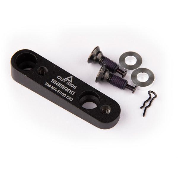 Shimano Brake Mount Adapter-Flat - R160-Black-BRINK