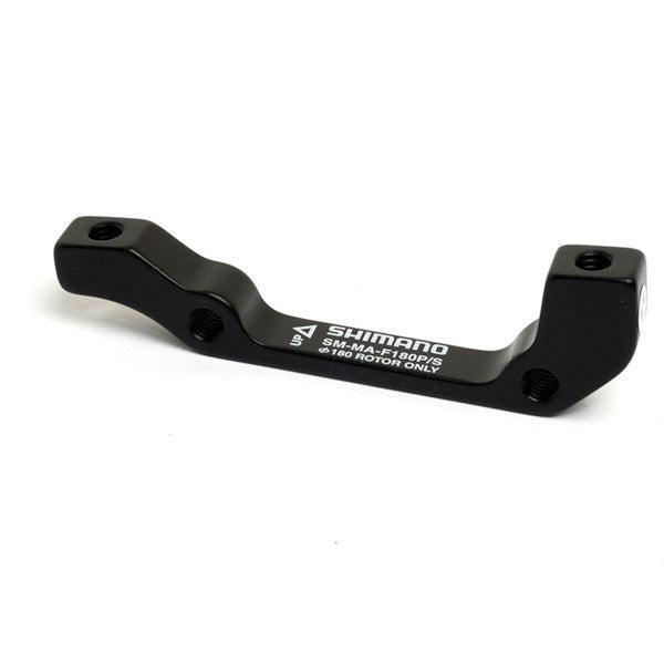 Shimano Brake Mount Adapter-IS - Front 180mm / Rear 160mm-Black-BRINK