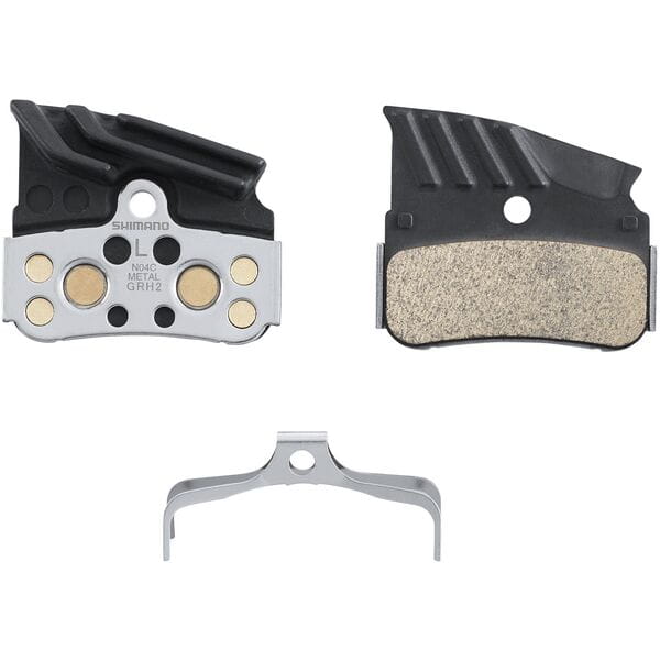 Shimano Disc Brake Pads with Cooling Fins - 4 pot-N04C-Sintered / Metal-Alloy-BRINK