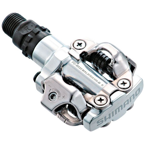 Shimano Shimano M520 Pedals-Silver-BRINK