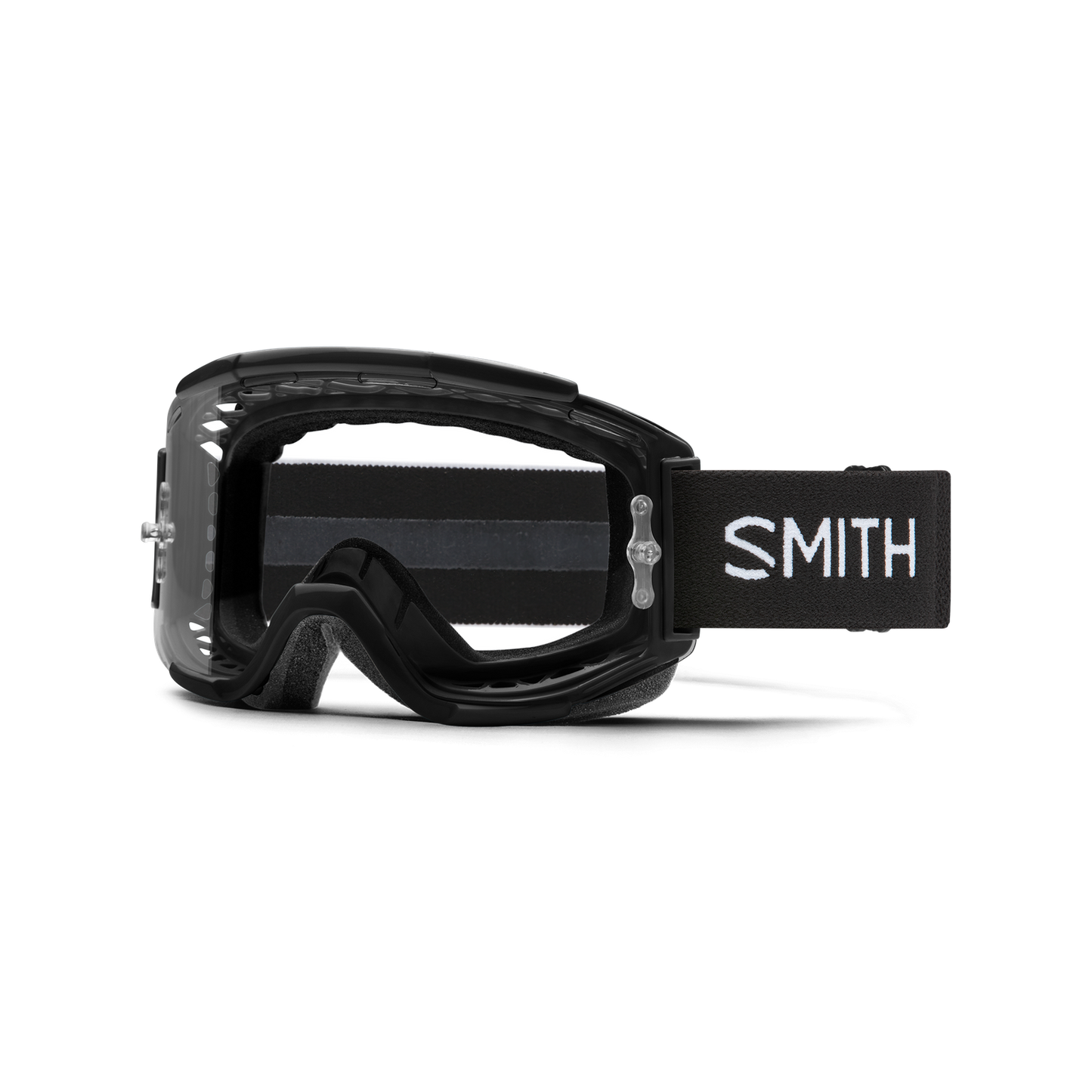 Smith Squad Goggles-Black-Clear Single-BRINK