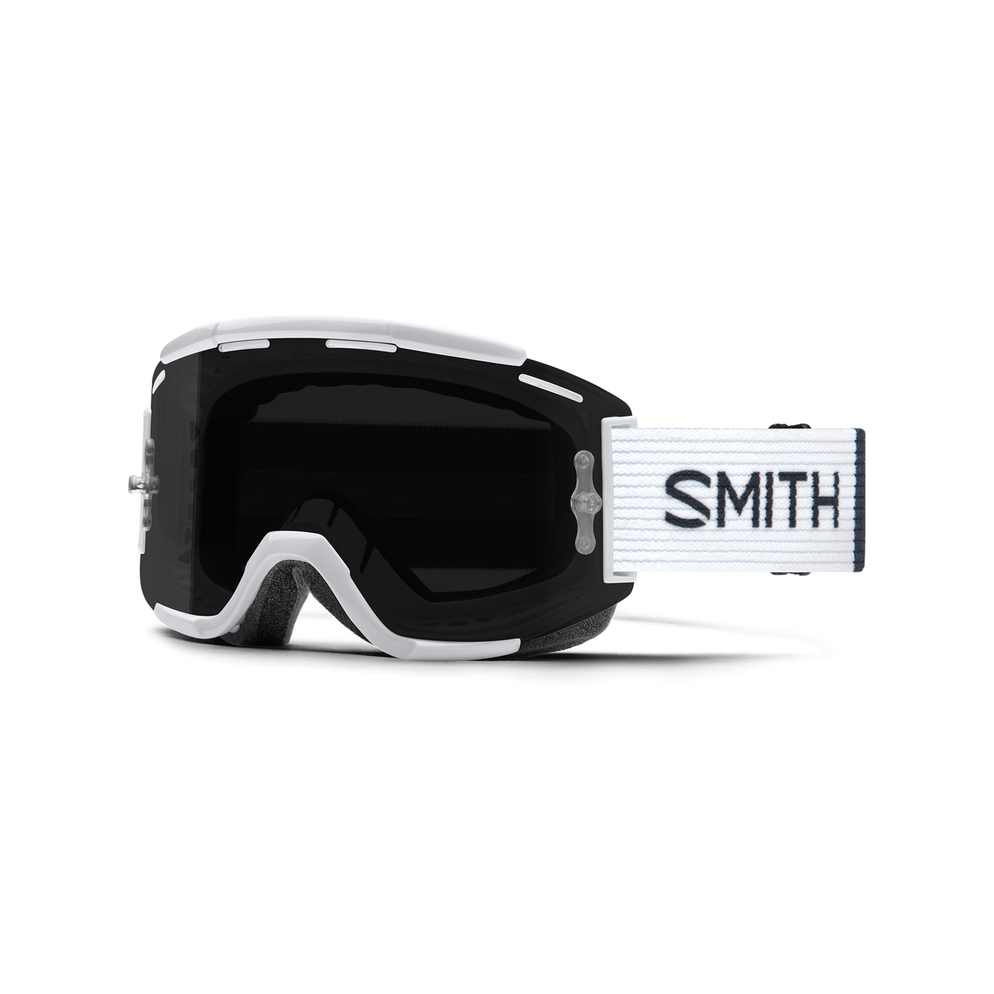 Smith Squad Goggles-White-Chromapop Sun Black-BRINK