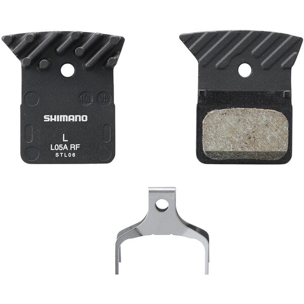 Shimano Disc Brake Pads with Cooling Fins