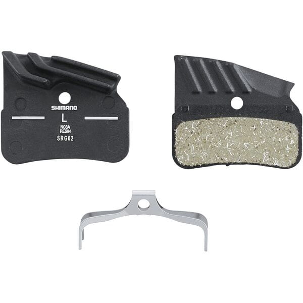 Shimano Disc Brake Pads with Cooling Fins - 4 pot